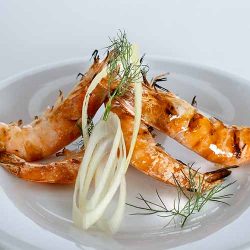 grilled prawns starter peyia delivery